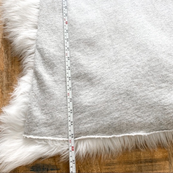 NWT N:Philanthropy CalaLilly Gray Mini Sleeve Sweatshirt Dress Size Small - Picture 15 of 16